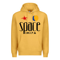 Mustard Space Ibiza Premium Hoodie - linhVisuals
