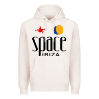 Pale Pink Space Ibiza Premium Hoodie - linhVisuals