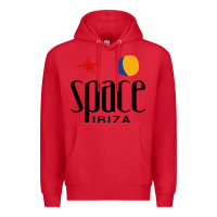 Red Space Ibiza Premium Hoodie - linhVisuals