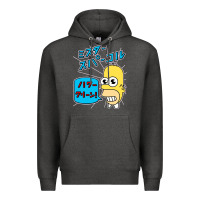 Charcoal Heather Sparkle simpsons Premium Hoodie - linhVisuals