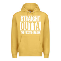 Antique Gold Straight Outta The First 164 Pages Premium Hoodie - linhVisuals