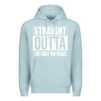 Blue Mist Straight Outta The First 164 Pages Premium Hoodie - linhVisuals
