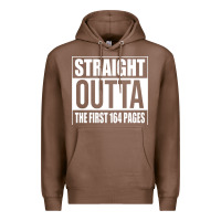 Chestnut Straight Outta The First 164 Pages Premium Hoodie - linhVisuals