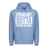 Colony Blue Straight Outta The First 164 Pages Premium Hoodie - linhVisuals