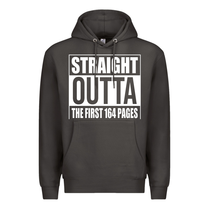 Straight Outta The First 164 Pages Premium Hoodie by linhVisuals | Teevron