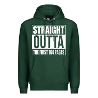 Sports Green Straight Outta The First 164 Pages Premium Hoodie - linhVisuals