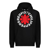 Black the white hot peppers Premium Hoodie - linhVisuals