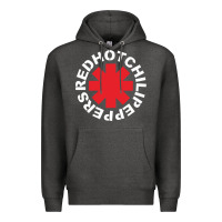 Charcoal Heather the white hot peppers Premium Hoodie - linhVisuals