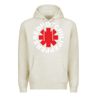 Oatmeal Heather the white hot peppers Premium Hoodie - linhVisuals