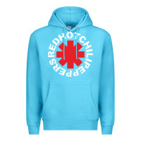 Ocean Blue the white hot peppers Premium Hoodie - linhVisuals