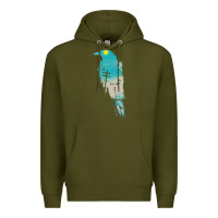 Army Green raven t  shirt the raven t  shirt Premium Hoodie - linhVisuals