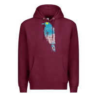 Burgundy raven t  shirt the raven t  shirt Premium Hoodie - linhVisuals