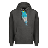 Charcoal Heather raven t  shirt the raven t  shirt Premium Hoodie - linhVisuals