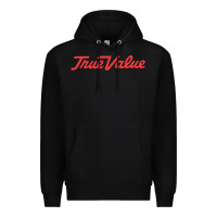 Black True Value Merchandise Premium Hoodie - linhVisuals