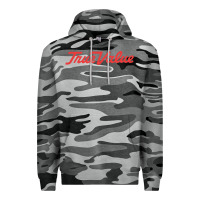 Slate Camo True Value Merchandise Premium Hoodie - linhVisuals