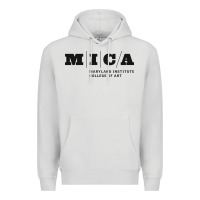 Dove Grey Maryland Institute College of Art Premium Hoodie - linhVisuals