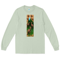 Matcha dinosaur parasaurolophus pen wrap Long Sleeve Tee - Artiststas