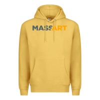 Antique Gold Massachusetts College of Art and Design Premium Hoodie - linhVisuals