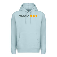Blue Mist Massachusetts College of Art and Design Premium Hoodie - linhVisuals