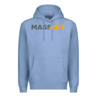 Colony Blue Massachusetts College of Art and Design Premium Hoodie - linhVisuals