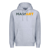Heather Grey Massachusetts College of Art and Design Premium Hoodie - linhVisuals