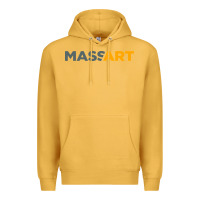 Mustard Massachusetts College of Art and Design Premium Hoodie - linhVisuals