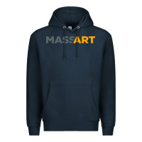 Navy Massachusetts College of Art and Design Premium Hoodie - linhVisuals