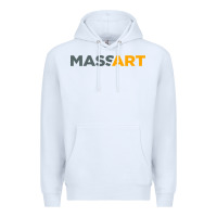 White Massachusetts College of Art and Design Premium Hoodie - linhVisuals