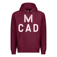 Burgundy Minneapolis College of Art and Design Premium Hoodie - linhVisuals