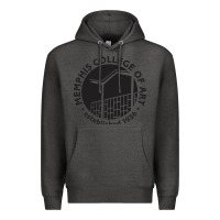 Charcoal Heather Memphis College of Art Premium Hoodie - linhVisuals