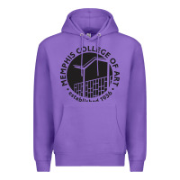 Purple Memphis College of Art Premium Hoodie - linhVisuals