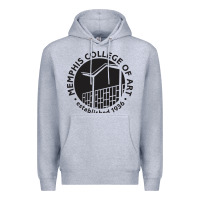 Heather Grey Memphis College of Art Premium Hoodie - linhVisuals