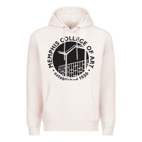 Pale Pink Memphis College of Art Premium Hoodie - linhVisuals