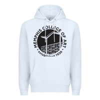 White Memphis College of Art Premium Hoodie - linhVisuals