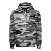 Slate Camo national park service, skull animals hiking camping eliments t shirt Premium Hoodie - linhVisuals