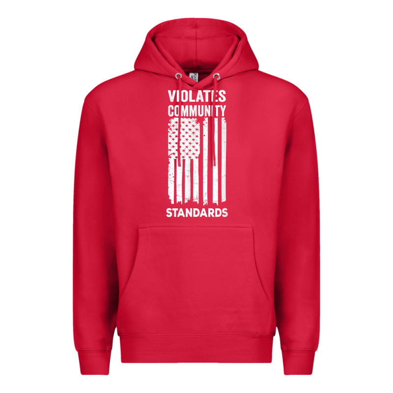 Violates Community Standards Apparel Community T Shirt Premium Hoodie by linhVisuals | Teevron