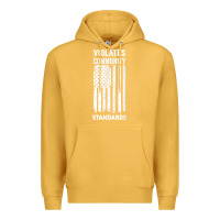 Mustard violates community standards apparel community t shirt Premium Hoodie - linhVisuals