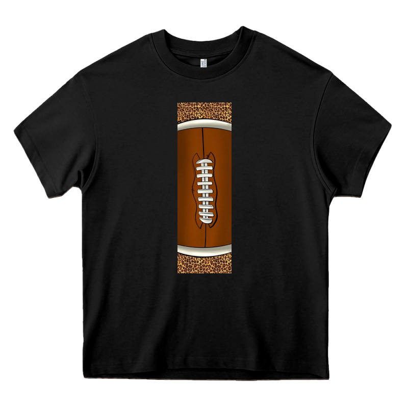 American Football With Leopard Pen Wraps Heavy Core Tee by BundleAndBundleShop | Teevron