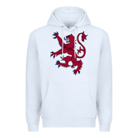 White lion rampant of scotland, royal banner, royal arms, scottish pride Premium Hoodie - linhVisuals