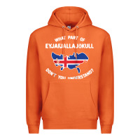 Carrot what part of eyjafjallajökull don't you understand raglan baseball te Premium Hoodie - linhVisuals