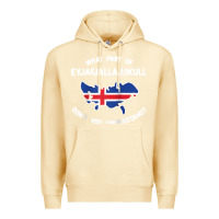Pina Colada what part of eyjafjallajökull don't you understand raglan baseball te Premium Hoodie - linhVisuals