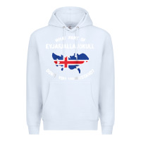 White what part of eyjafjallajökull don't you understand raglan baseball te Premium Hoodie - linhVisuals