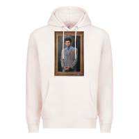 Pale Pink seinfeld the kramer portrait t shirt Premium Hoodie - linhVisuals