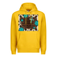 Lemon gemstone cross mousepad Premium Hoodie - BarkalooDesign
