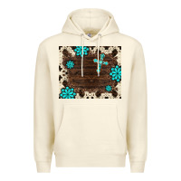Sandshell gemstone cross mousepad Premium Hoodie - BarkalooDesign