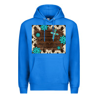 True Royal gemstone cross mousepad Premium Hoodie - BarkalooDesign