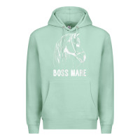 Seafoam womens boss mare horseback riding equestrians men horse women gift v n Premium Hoodie - linhVisuals
