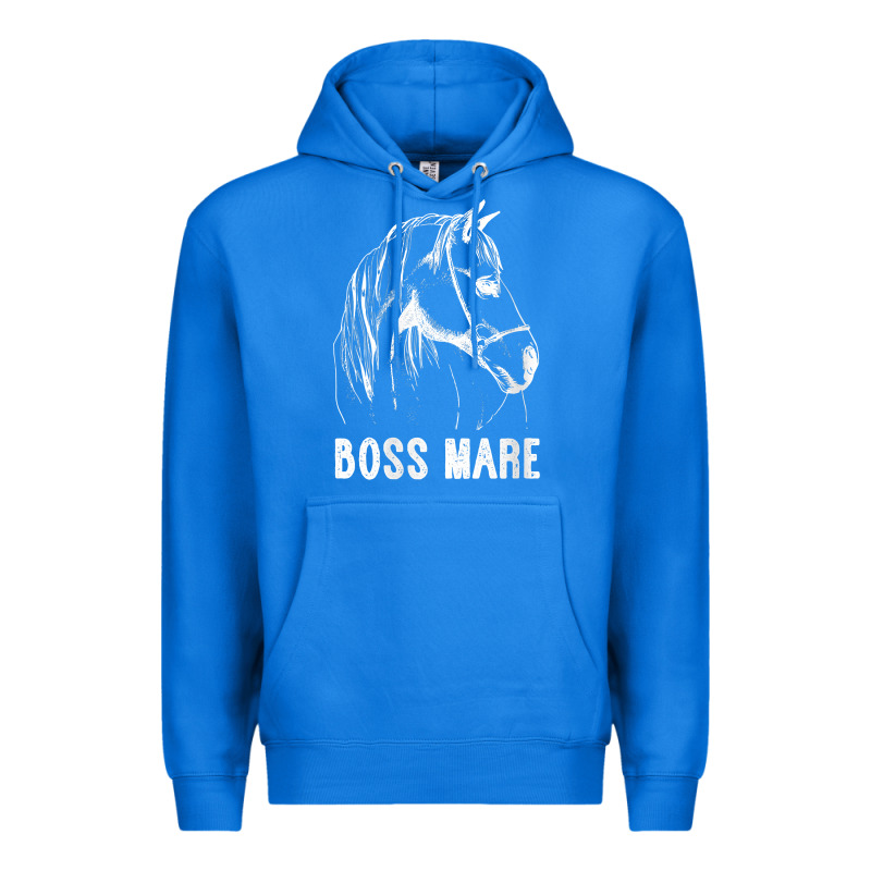 Womens Boss Mare Horseback Riding Equestrians Men Horse Women Gift V N Premium Hoodie by linhVisuals | Teevron