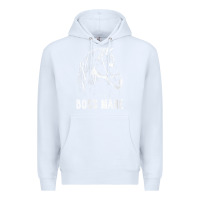 White womens boss mare horseback riding equestrians men horse women gift v n Premium Hoodie - linhVisuals