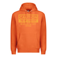 Carrot caution new student driver funny Premium Hoodie - linhVisuals